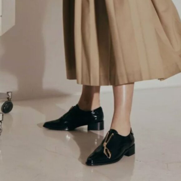 Reike Nen Oval Loafers – Black Patent Leather – Size 37 / US 7 - Picture 17 of 17